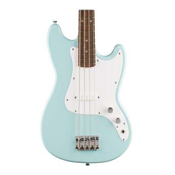 Fender Squier Sonic Bronco Bass with Laurel Fingerboard and White Pickguard (Daphne Blue) — thumbnail 3