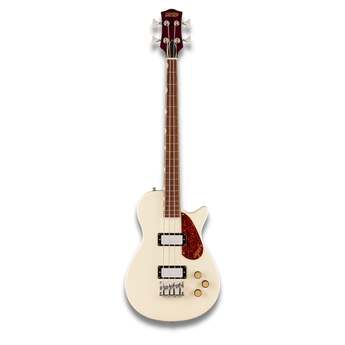 Gretsch Streamliner Jet Club Single-Cut 4-String Bass Guitar Vintage White