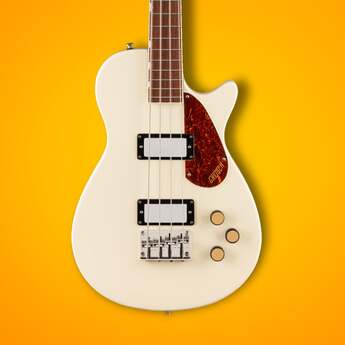Gretsch Streamliner Jet Club Single-Cut 4-String Bass Guitar Vintage White — thumbnail 7