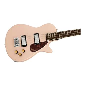 Gretsch Streamliner Jet Club Bass with Jet Single-Cut Body Shape (Shell Pink) — thumbnail 6