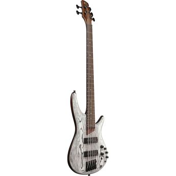 Ibanez SR Premium 5-String Electric Bass with Gig Bag (Icebreaker Wave Flat) — thumbnail 3