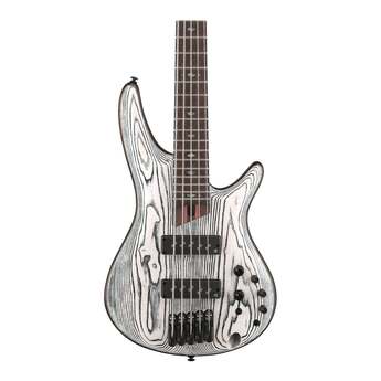 Ibanez SR Premium 5-String Electric Bass with Gig Bag (Icebreaker Wave Flat) — thumbnail 4