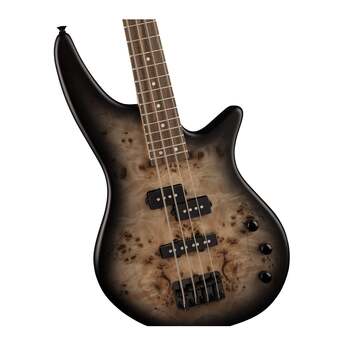 Jackson JS Series Spectra Bass JS2P PJ with Laurel Fingerboard (Black Burst) — thumbnail 3