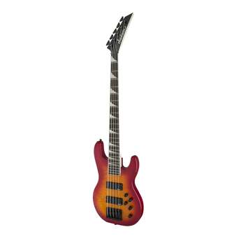 Jackson JS Series Concert Bass JS3VQ 5-String Electric Guitar (Cherry Burst) — thumbnail 3
