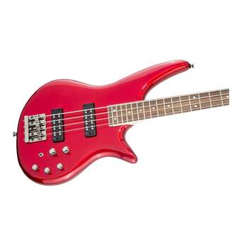 Jackson JS Series Spectra Bass JS3 4-String Electric Bass Guitar (Metallic Red) — thumbnail 5