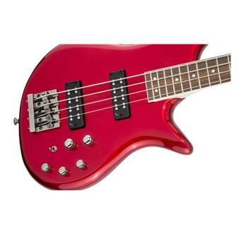 Jackson JS Series Spectra Bass JS3 4-String Electric Bass Guitar (Metallic Red) — thumbnail 6