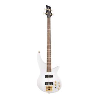 Jackson JS Series Spectra Bass JS3 4-String Electric Bass Guitar (Snow White)