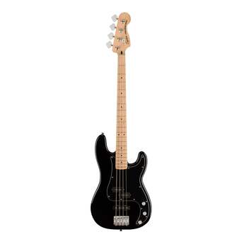 Squier Affinity Series Precision Bass PJ Pack, Black with Gig Bag and Rumble 15 Amp (120V) — thumbnail 2