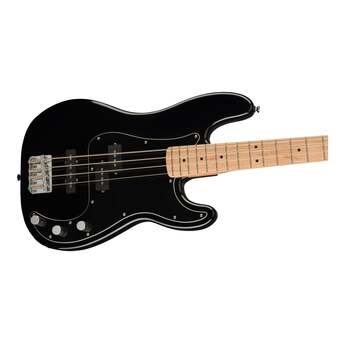 Squier Affinity Series Precision Bass PJ Pack, Black with Gig Bag and Rumble 15 Amp (120V) — thumbnail 7