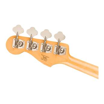 Squier Classic Vibe Active '70s Jazz Bass with Maple Fingerboard and Black Pickguard (Mocha) — thumbnail 5