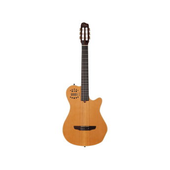 Godin Multiac Grand Concert SA Nylon String Electric Guitar High Gloss Natural — thumbnail 3