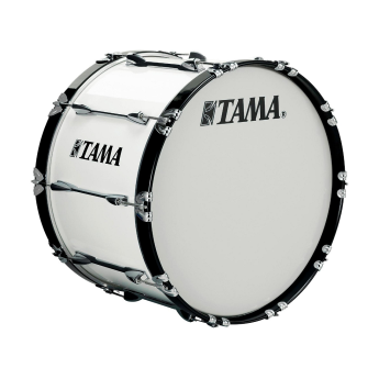 Tama Marching 20 x 14 in. Starlight Marching Bass Drum with Carrier Sugar White