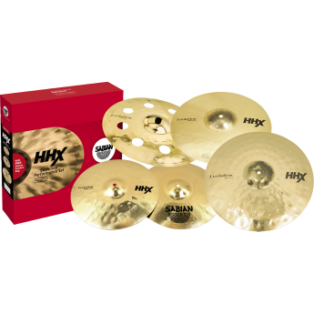 Sabian HHX Evolution Pack with Free HHX Evolution Ozone Crash