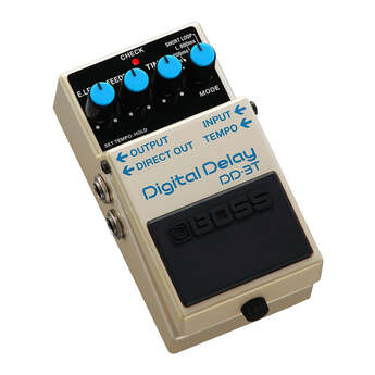 BOSS DD-3T Tap Tempo Direct Output Jack for Wet/Dry Setups Digital Delay Pedal — thumbnail 2