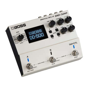BOSS DD-500 32-Bit AD/DA and 32-Bit/96 kHz 12 Delay Modes Digital Delay Pedal — thumbnail 2