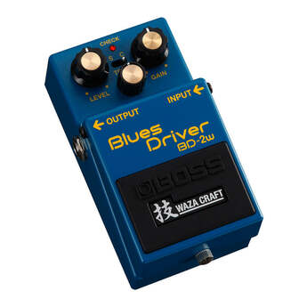 BOSS BD-2W Premium Waza Craft Blues Driver Standard and Custom Mode Guitar Pedal — thumbnail 2