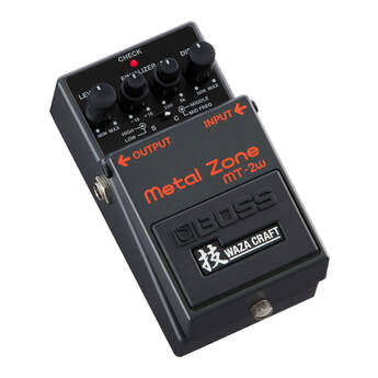 BOSS MT-2W Compact Dual-Stage Gain Circuit Analog Design Waza Metal Zone Pedal — thumbnail 2