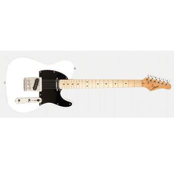 Austin ATC 200 Series Classic Single Cutaway Electric Guitar, White