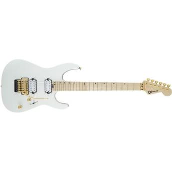 charvel Charvel Pro-Mod DK24 HH Freestyle Guitar, 24 Frets, Bolt-On 2-Piece Maple Speed Neck, Maple Fingerboard, Gloss, Snow White