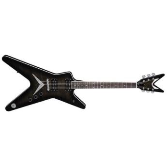 Dean ML 79 Electric Guitar, 22 Frets, C Neck, Rosewood Fretboard, Trans Black