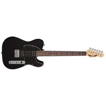 Dean NashVegas Hum Hum Electric Guitar, 22 Frets, C Neck, Rosewood Fingerboard, Gloss, Classic Black