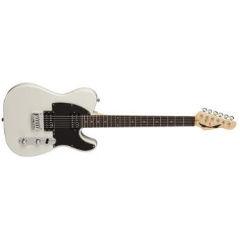 Dean NashVegas Hum Hum Electric Guitar, 22 Frets, C Neck, Rosewood Fingerboard, Gloss, Classic White