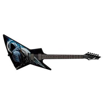 Dean Zero Dave Mustaine Electric Guitar, 24 Fret, D Neck, Rosewood Fretboard, Angel Of Deth II Graphic