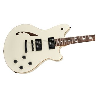 EVH SA 126 Standard Satin Vintage White Electric Guitar with Nyatoh Body — thumbnail 3