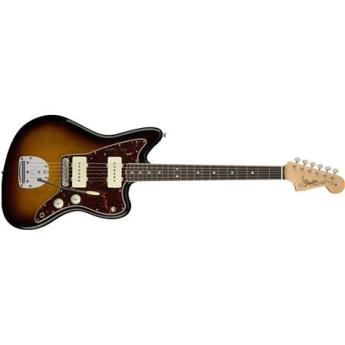 fender Fender American Original 60s Jazzmaster 6-String Electric Guitar, 21 Frets, Mid 60s "C" Neck, Round-Laminated Rosewood Fingerboard, Gloss Nitrocellulose Lacquer, 3-Color Sunburst
