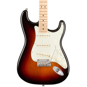 Fender American Professional Stratocaster Electric Guitar, 22 Frets, Modern "Deep C" Neck, Maple Fingerboard, Gloss Polyurethane, 3-Color Sunburst