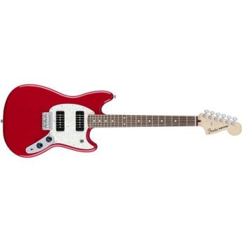 Fender Mustang 90 Electric Guitar, 22 Frets, Modern "C" Shape Neck, Pau Ferro Fingerboard, Gloss Polyester, Torino Red