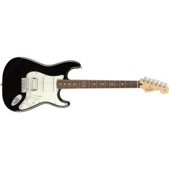 fender Fender Player Stratocaster HSS Electric Guitar, 22 Frets, Modern "C" Shape and Maple Neck, Pau Ferro Fingerboard, Gloss Polyester, Black