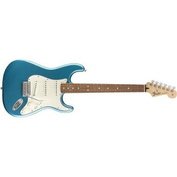 Fender Standard Stratocaster Electric Guitar, 21 Frets, Modern "C" Shape Neck, Pau Ferro Fingerboard, No Bag, Lake Placid Blue
