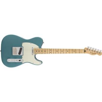fender Fender Player Telecaster Electric Guitar, 22 Frets, Modern "C" Shape Maple Neck, Maple Fingerboard, Gloss Polyester, Tidepool