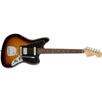 fender Fender Player Jaguar Electric Guitar, 22 Frets, Modern "C" Shape Maple Neck, Pau Ferro Fingerboard, Gloss Polyester, 3-Color Sunburst