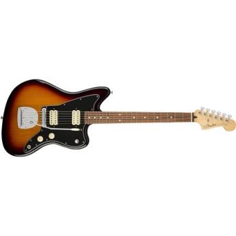 fender Fender Player Jazzmaster Electric Guitar, 22 Frets, Modern "C" Shape Maple Neck, Pau Ferro Fingerboard, Gloss Polyester, 3-Color Sunburst