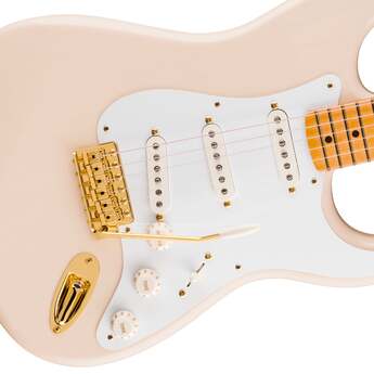 Fender Limited Edition Vintera III Late 50s Stratocaster Guitar (White Blonde) — thumbnail 3