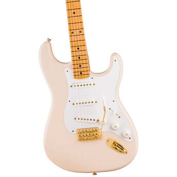 Fender Limited Edition Vintera III Late 50s Stratocaster Guitar (White Blonde) — thumbnail 4