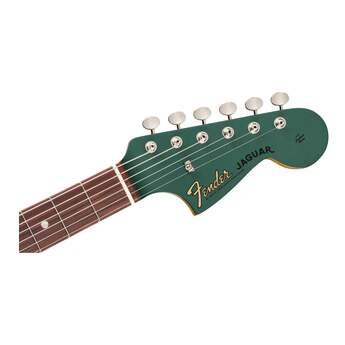 Fender Vintera III Mid '60s Jaguar with Deluxe Gig Bag (Sherwood Green Metallic) — thumbnail 5
