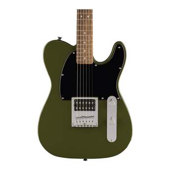Squier Sonic Esquire H with Laurel Fingerboard and Black Pickguard (Olive) — thumbnail 3