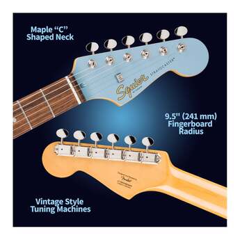 Fender Squier Limited Edition Classic Vibe '60s Strat HSS (Ice Blue Metallic) — thumbnail 4