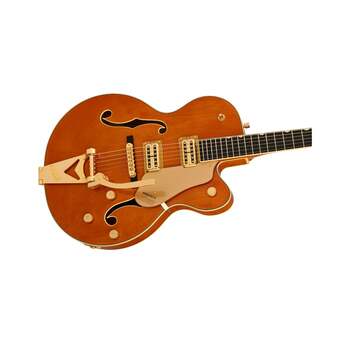 Gretsch Synchromatic Nashville 6-String Electric Guitar (50s Orange Stain) — thumbnail 4