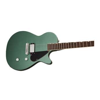Gretsch Electromatic Jet Club 1 Pickup 6-String Electric Guitar (Steel Olive) — thumbnail 4