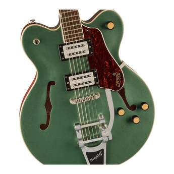 Gretsch G2622T Streamliner Center Block Double-Cut Guitar (Steel Olive) — thumbnail 4