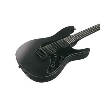 Ibanez AZ Iron Label 6-String Electric Guitar with Basswood Body (Black Flat) — thumbnail 3
