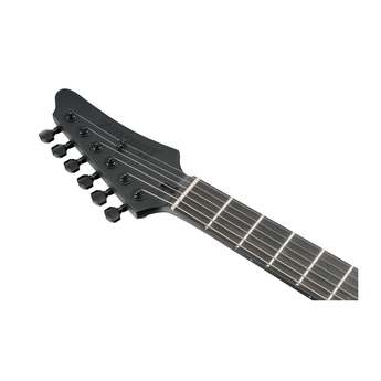 Ibanez AZ Iron Label 6-String Electric Guitar with Basswood Body (Black Flat) — thumbnail 8
