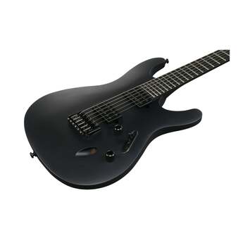 Ibanez S Iron Label 6str Electric Guitar (Black Flat) — thumbnail 6