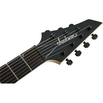 Jackson JS Series Dinky Arch Top JS22-7 DKA HT, Satin Black Electric Guitar — thumbnail 5