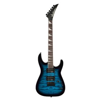 Jackson JS Series Dinky JS20 DKQ 2PT Electric Guitar - Transparent Blue