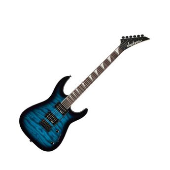 Jackson JS Series Dinky JS20 DKQ 2PT Electric Guitar - Transparent Blue — thumbnail 4